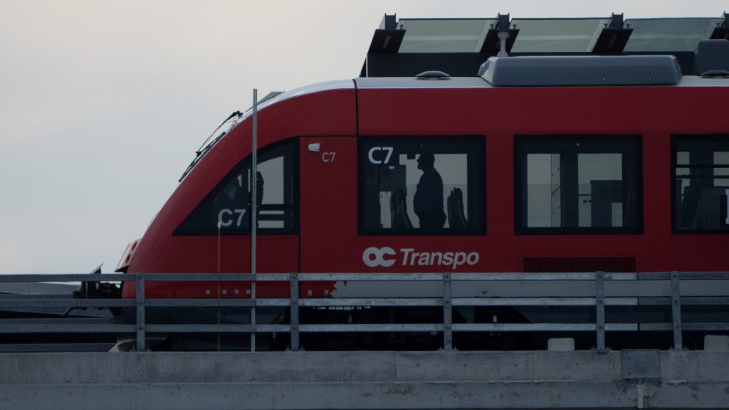 O-Train Line 1. (The Canadian Press/Adrian Wyld)