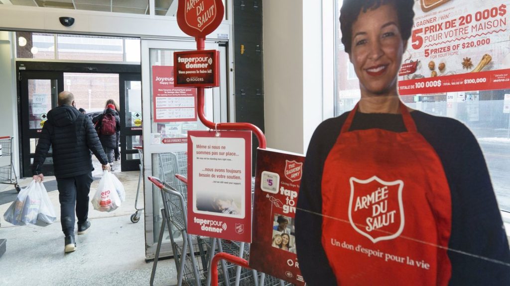 Salvation Army says holiday donations down 50% since mail strike began