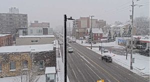 Police report over 100 collisions Tuesday following heavy snow