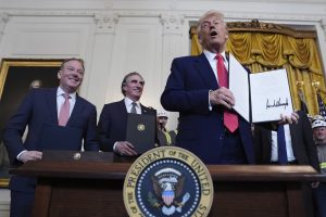 Trump pauses tariffs for most nations, unclear if it affects Canada