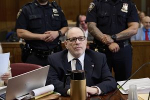 Weinstein accuser insists in tearful outburst: ‘He did that to me’