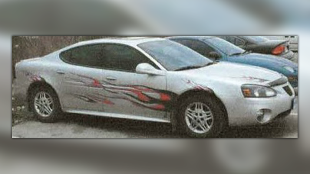 Vehicle of interest - Calvin Vanness.