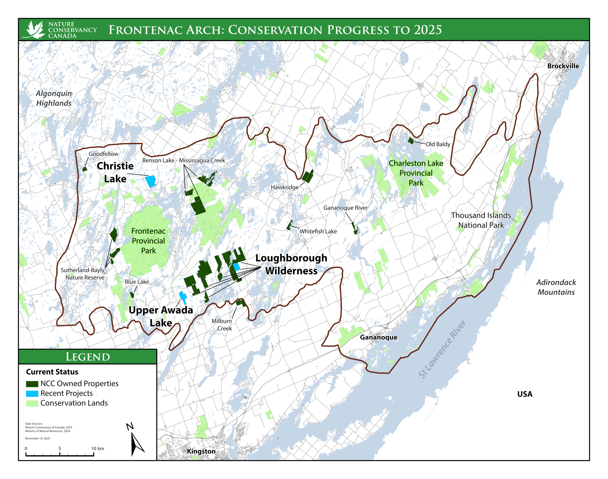 Nature conservancy protecting land between Ottawa, Kingston