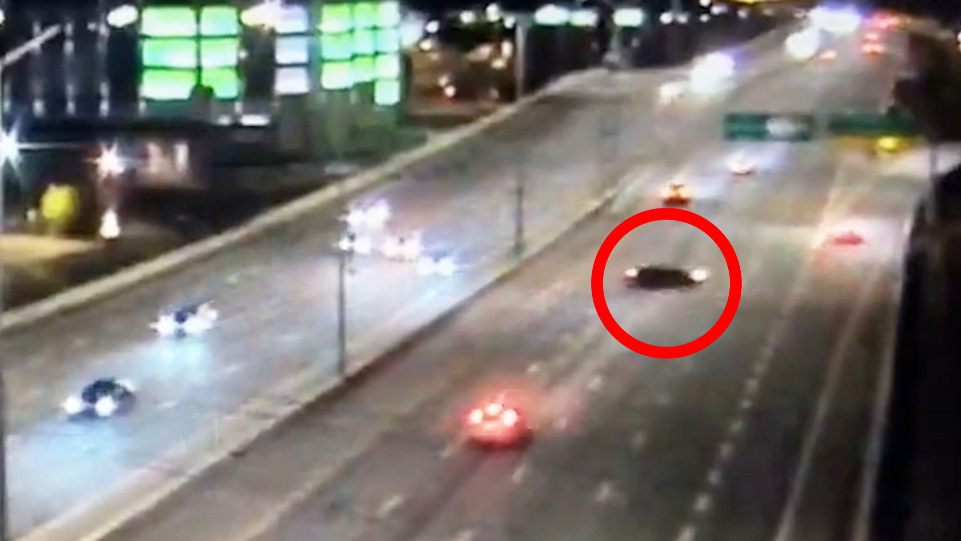 Woman drives away from crash after airbags deploy, OPP said